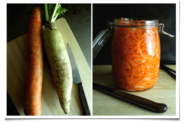 Pickled Carrots Daikon