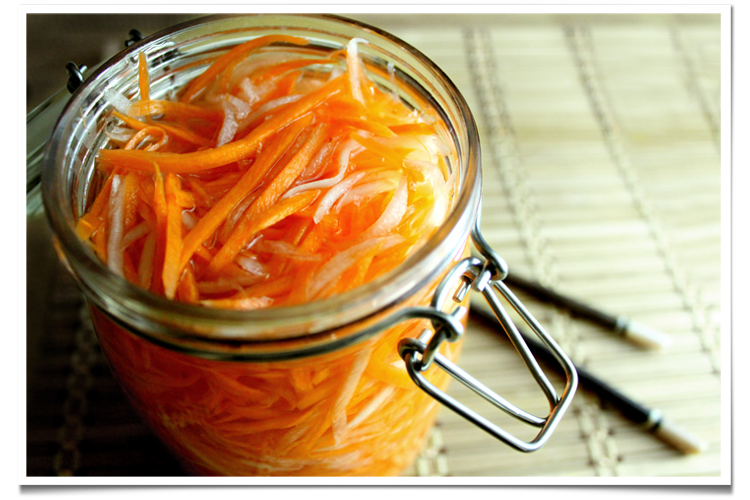 Pickled Carrots Daikon