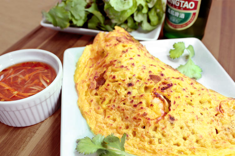 Beer Bacon Banh Xeo