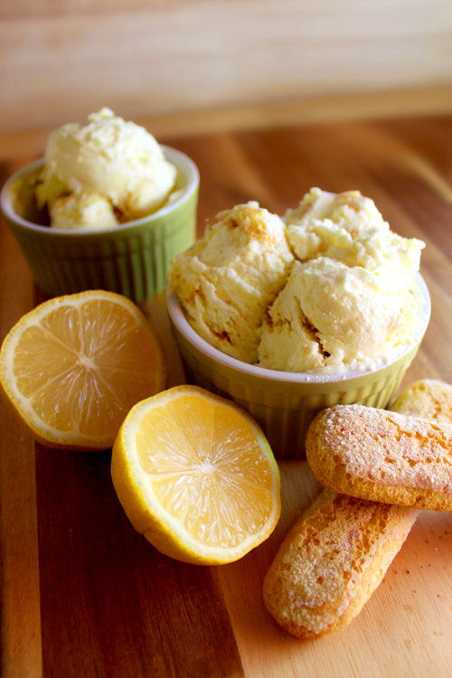 No Churn Lemon Chiffon Ice Cream The Noshing Bride An Asian Inspired Food Wedding Blog